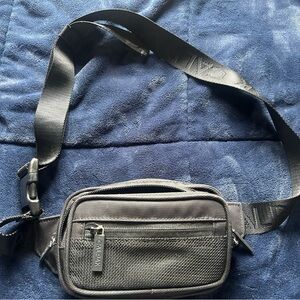 CALPAK Stevyn Fanny Pack in Black.